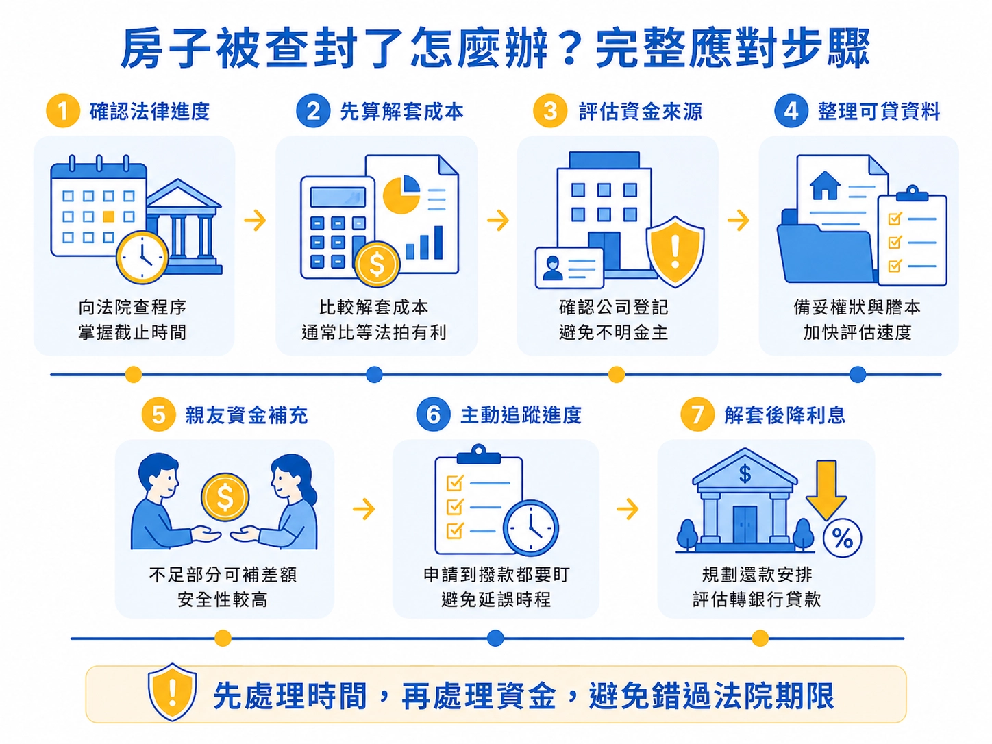 房子被查封怎麼辦_完整7步驟應對流程